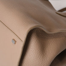 画像をギャラリービューアに読み込む, 極美品 THE ROW ザロウ W1255L133DTPL マルゴー Soft Margaux 15 ハンドバッグ ベージュ レザー シルバー金具 中古 4b013866