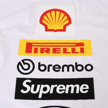 Load image into Gallery viewer, SUPREME シュプリーム 24SS Ducati Logos Tee RN101837 ドゥカティ ロゴ 半袖Tシャツ カラーホワイト サイズM 美品 中古 4b013795