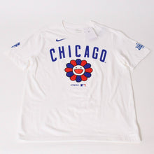 Load image into Gallery viewer, 新品未使用品 NIKE ナイキ 村上隆 CHICAGO カブス カイカイキキ Tシャツ ホワイト コットン サイズL 中古 4b013796