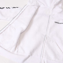 Load image into Gallery viewer, CHROME HEARTS クロムハーツ ジップアップ パーカー ロゴ ブラック ホワイト サイズ KIDS 美品 中古 4b013839