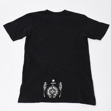 Load image into Gallery viewer, CHROME HEARTS クロムハーツ FOTI フォティ ホースシュー 半袖Ｔシャツ コットン ブラック マルチカラー サイズS 美品 中古 4b013891