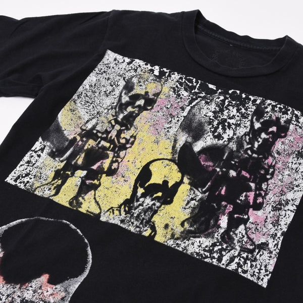 CHROME HEARTS クロムハーツ FOTI フォティ ホースシュー 半袖Ｔシャツ コットン ブラック マルチカラー サイズS 美品 中古 4b013891