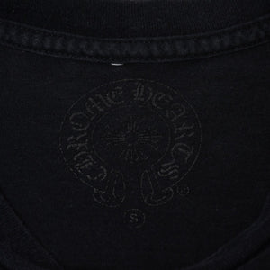 CHROME HEARTS クロムハーツ FOTI フォティ ホースシュー 半袖Ｔシャツ コットン ブラック マルチカラー サイズS 美品 中古 4b013891