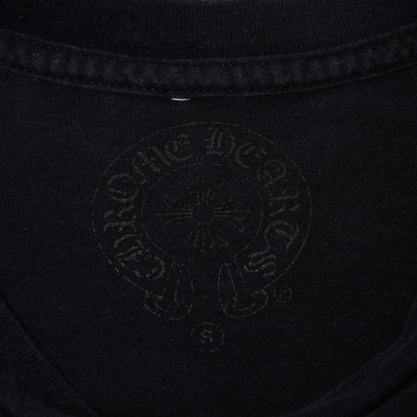 CHROME HEARTS クロムハーツ FOTI フォティ ホースシュー 半袖Ｔシャツ コットン ブラック マルチカラー サイズS 美品 中古 4b013891
