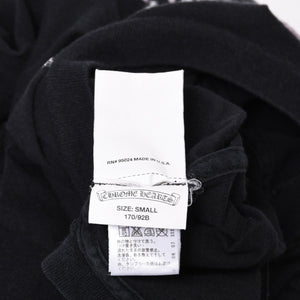 CHROME HEARTS クロムハーツ FOTI フォティ ホースシュー 半袖Ｔシャツ コットン ブラック マルチカラー サイズS 美品 中古 4b013891