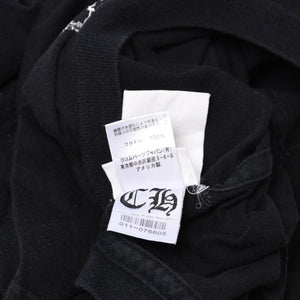 CHROME HEARTS クロムハーツ FOTI フォティ ホースシュー 半袖Ｔシャツ コットン ブラック マルチカラー サイズS 美品 中古 4b013891