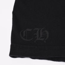 Load image into Gallery viewer, CHROME HEARTS クロムハーツ プリント 半袖Tシャツ ロゴ コットン ブラック ホワイト サイズXL 美品 中古 4b013837