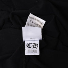 Load image into Gallery viewer, CHROME HEARTS クロムハーツ プリント 半袖Tシャツ ロゴ コットン ブラック ホワイト サイズXL 美品 中古 4b013837