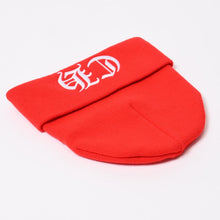 Load image into Gallery viewer, 新品未使用 CHROME HEARTS クロムハーツ ニットキャップ ビーニー CHロゴ 刺繍 レッド アクリル ONE SIZE 中古 4b013895