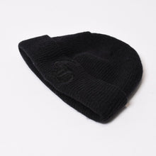 Load image into Gallery viewer, CHROME HEARTS クロムハーツ ニットキャップ ビーニー CH刺繍 サマーニット ブラック ウール ONE SIZE 刺繍 美品 中古 4b013878