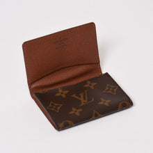 Load image into Gallery viewer, LOUIS VUITTON ルイヴィトン モノグラム アンヴェロップ カルトドゥヴィジット カードケース M62920 ブラウン 美品 中古 4b013859