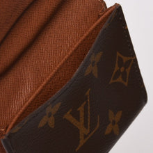 Load image into Gallery viewer, LOUIS VUITTON ルイヴィトン モノグラム アンヴェロップ カルトドゥヴィジット カードケース M62920 ブラウン 美品 中古 4b013859