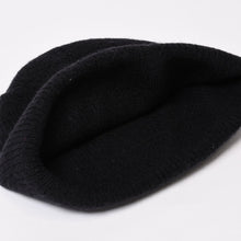 Load image into Gallery viewer, CHROME HEARTS クロムハーツ ニットキャップ ビーニー CH刺繍 サマーニット ブラック ウール ONE SIZE 刺繍 美品 中古 4b013878