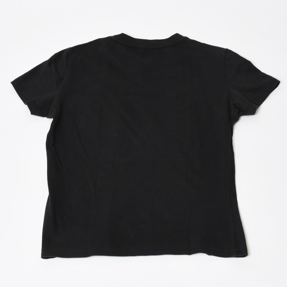 CHRISTIAN DIOR クリスチャン ディオール 半袖 Tシャツ ブラック 2P12155025 ガリアーノ期 レインボー 虹 サイズ 42 美品 中古 4b002053