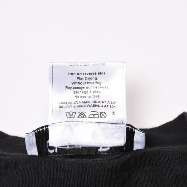 CHRISTIAN DIOR クリスチャン ディオール 半袖 Tシャツ ブラック 2P12155025 ガリアーノ期 レインボー 虹 サイズ 42 美品 中古 4b002053