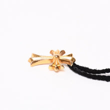 画像をギャラリービューアに読み込む, CHROME HEARTS クロムハーツ SML CH CROSS 22K スモール CHクロス ペンダント チャーム 重量約41.7g ボロチップ レザーブレード 美品 中古 4b014001
