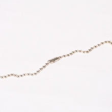 Load image into Gallery viewer, 極美品 CHROME HEARTS クロムハーツ BALL CHAIN NECKLACE ボールチェーンネックレス 重量約8.70g 全長約76.5cm シルバー 中古 4b013672