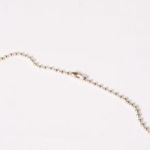 Load image into Gallery viewer, 極美品 CHROME HEARTS クロムハーツ BALL CHAIN NECKLACE ボールチェーンネックレス 重量約8.70g 全長約76.5cm シルバー 中古 4b013672