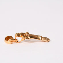 Load image into Gallery viewer, 極美品 CHROME HEARTS クロムハーツ ダブルCHクロス WITH ベイル パヴェ ダイヤ ペンダントトップ チャーム 重量約36.05g 2011/.22K刻印 中古 4b013858