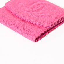 Load image into Gallery viewer, CHANEL シャネル コインケース 小銭入れ A01428 4番台 ココマーク キャビアスキン ピンク イタリア製 美品 中古 4b013724