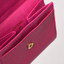 Load image into Gallery viewer, CHANEL シャネル コインケース 小銭入れ A01428 4番台 ココマーク キャビアスキン ピンク イタリア製 美品 中古 4b013724