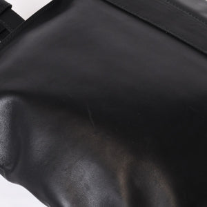 BOTTEGAVENETA ボッテガヴェネタ イントレチャート 2WAY ベルトバッグ 121604 ブラック カーフ ガンメタル金具 美品 中古 4b013473