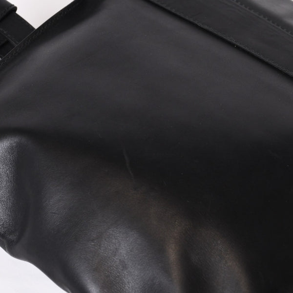 BOTTEGAVENETA ボッテガヴェネタ イントレチャート 2WAY ベルトバッグ 121604 ブラック カーフ ガンメタル金具 美品 中古 4b013473