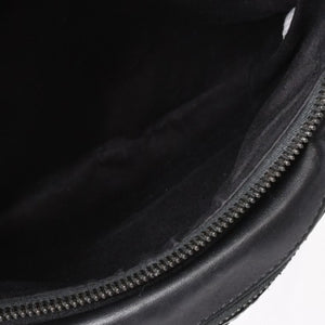 BOTTEGAVENETA ボッテガヴェネタ イントレチャート 2WAY ベルトバッグ 121604 ブラック カーフ ガンメタル金具 美品 中古 4b013473