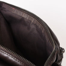 Load image into Gallery viewer, BOTTEGAVENETA ボッテガヴェネタ イントレチャート ウエストバッグ ブラウン レザー アンティークブラウン金具 美品 中古 4b013605