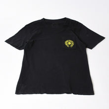 Load image into Gallery viewer, CHROME HEARTS クロムハーツ ネオン ロゴ プリント Tシャツ サイズM ブラック コットン 美品 中古 4b013685