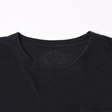 Load image into Gallery viewer, CHROME HEARTS クロムハーツ ネオン ロゴ プリント Tシャツ サイズM ブラック コットン 美品 中古 4b013685