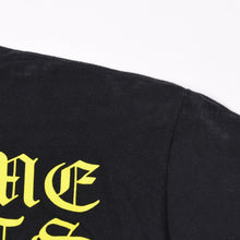 Load image into Gallery viewer, CHROME HEARTS クロムハーツ ネオン ロゴ プリント Tシャツ サイズM ブラック コットン 美品 中古 4b013685