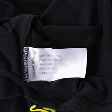 Load image into Gallery viewer, CHROME HEARTS クロムハーツ ネオン ロゴ プリント Tシャツ サイズM ブラック コットン 美品 中古 4b013685