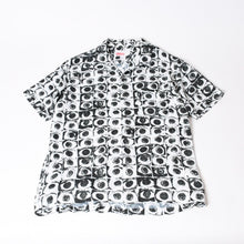 Load image into Gallery viewer, 極美品 Supreme× COMME des GARCONS シュプリーム コムデギャルソン Eyes Rayon Shire 半袖シャツ レーヨン サイズL 中古 4b013501