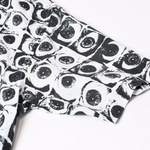 Load image into Gallery viewer, 極美品 Supreme× COMME des GARCONS シュプリーム コムデギャルソン Eyes Rayon Shire 半袖シャツ レーヨン サイズL 中古 4b013501