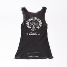 Load image into Gallery viewer, CHROME HEARTS クロムハーツ × 氷室京介 CASE OF HIMURO タンクトップ サイズM CHプラス ヒムロック ブラック 15周年記念 良品 中古 4b013823