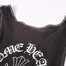 Load image into Gallery viewer, CHROME HEARTS クロムハーツ × 氷室京介 CASE OF HIMURO タンクトップ サイズM CHプラス ヒムロック ブラック 15周年記念 良品 中古 4b013823