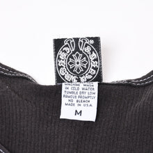 Load image into Gallery viewer, CHROME HEARTS クロムハーツ × 氷室京介 CASE OF HIMURO タンクトップ サイズM CHプラス ヒムロック ブラック 15周年記念 良品 中古 4b013823