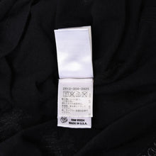 Load image into Gallery viewer, CHROME HEARTS クロムハーツ セメタリー 半袖VネックTシャツ サイズXS ブラック コットン 美品 中古 4b013691