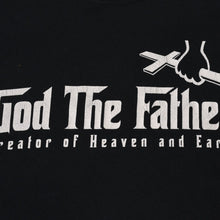 Load image into Gallery viewer, VINTAGE ヴィンテージ 90's God The Father 父なる神 半袖Tシャツ サイズXL ゴッドファーザー サンプリング ブラック 美品 中古 4b013801