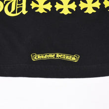 Load image into Gallery viewer, CHROME HEARTS クロムハーツ ロングTシャツ サイズS ブラック ネオン コットン 美品 中古 4b013687