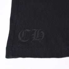 Load image into Gallery viewer, CHROME HEARTS クロムハーツ ロングTシャツ サイズS ブラック ネオン コットン 美品 中古 4b013687