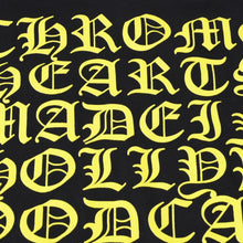 Load image into Gallery viewer, CHROME HEARTS クロムハーツ ロングTシャツ サイズS ブラック ネオン コットン 美品 中古 4b013687