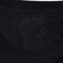 Load image into Gallery viewer, CHROME HEARTS クロムハーツ ロングTシャツ サイズS ブラック ネオン コットン 美品 中古 4b013687