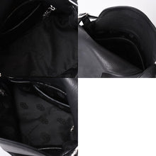Load image into Gallery viewer, 極美品 CHROME HEARTS クロムハーツ ハート ラージ ショルダーバッグ ガンスリンガー レザー ブラック 中古 4b013660