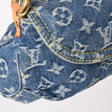 画像をギャラリービューアに読み込む, 極美品 LOUIS VUITTON ルイヴィトン ミニプリーティ ワンショルダーバッグ M95050 モノグラム デニム インディゴブルー 中古 4b013990