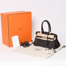 画像をギャラリービューアに読み込む, 新品同様 HERMES エルメス ショルダーバーキン29 ハンドバッグ エバーカラー ヴェールアマンド K刻印 SV金具 中古 4b014043