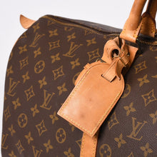 画像をギャラリービューアに読み込む, LOUIS VUITTON ルイヴィトン キーポル55 ボストンバッグ M41414 モノグラム ブラウン ゴールド金具 良品 中古 4b013712