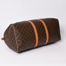 画像をギャラリービューアに読み込む, LOUIS VUITTON ルイヴィトン キーポル55 ボストンバッグ M41414 モノグラム ブラウン ゴールド金具 良品 中古 4b013712