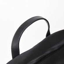 画像をギャラリービューアに読み込む, 極美品 PRADA プラダ Re-Nylon リナイロン バックパック リュック 2VZ081 ブラック シルバー金具 中古 4b013950